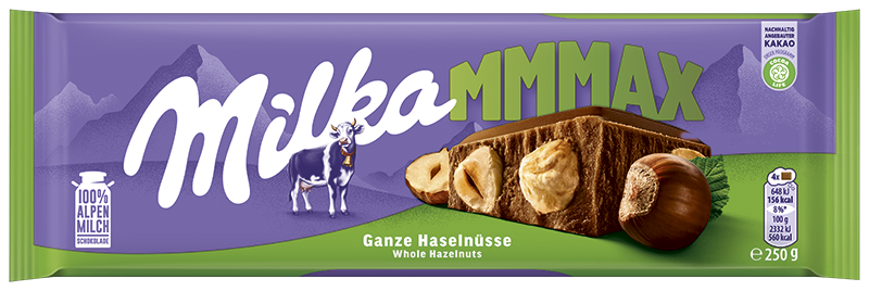 MILKA Ganze Haselnüsse Produkt